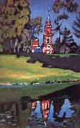 Vassily Kandinsky Red Church oil painting reproduction